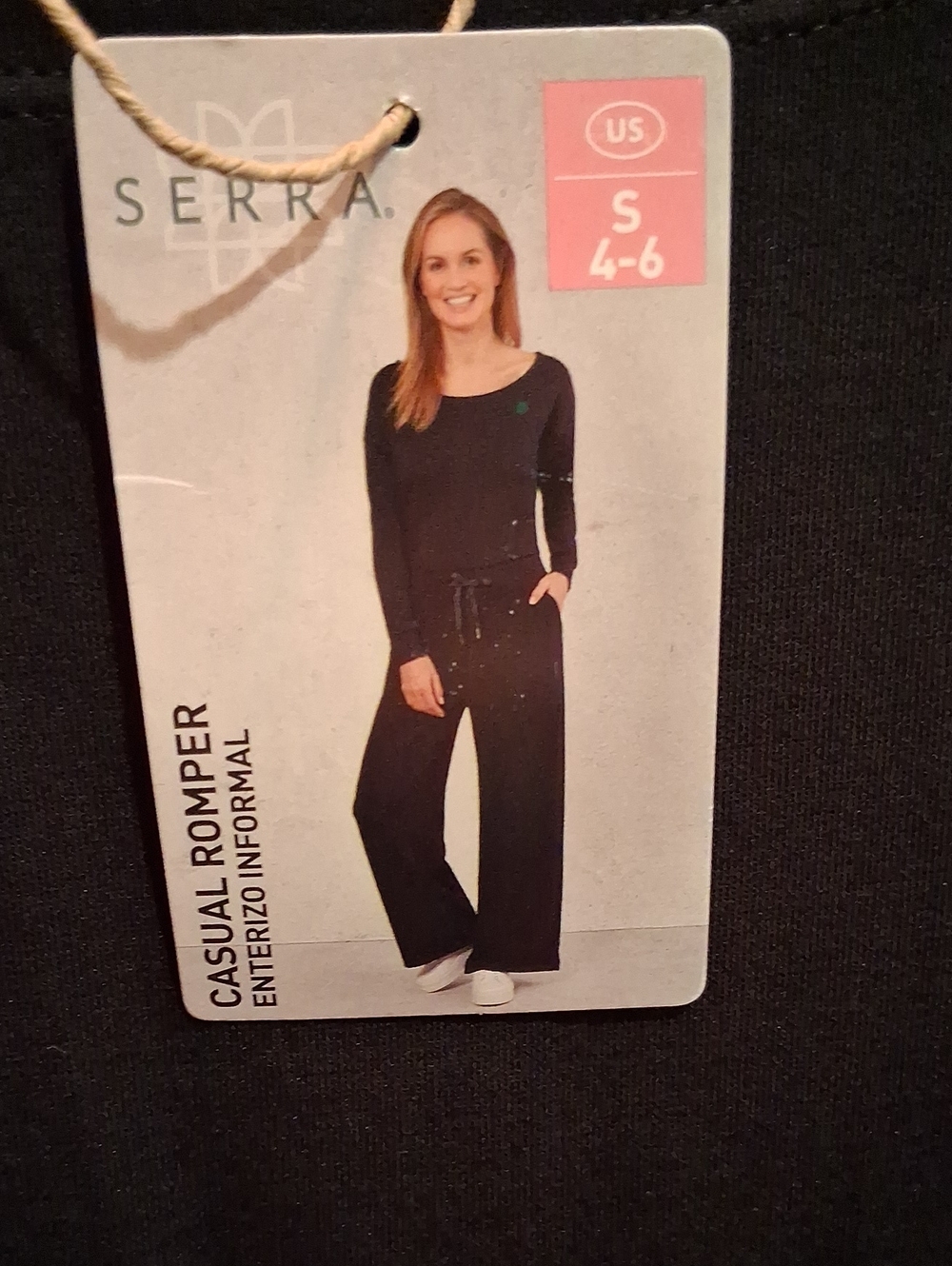 Serra Women's Casual Black Romper - S (4-6)